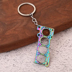 Car Lover Gear Head Keyring