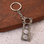 Car Lover Gear Head Keyring