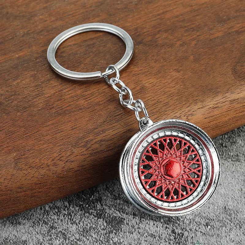 Car Lover Gear Head Keyring