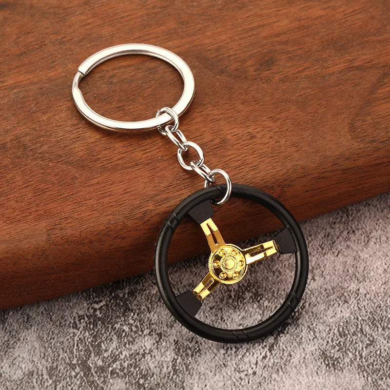Car Lover Gear Head Keyring
