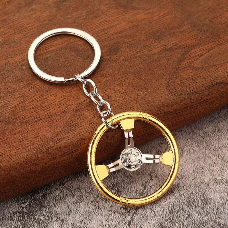 Car Lover Gear Head Keyring