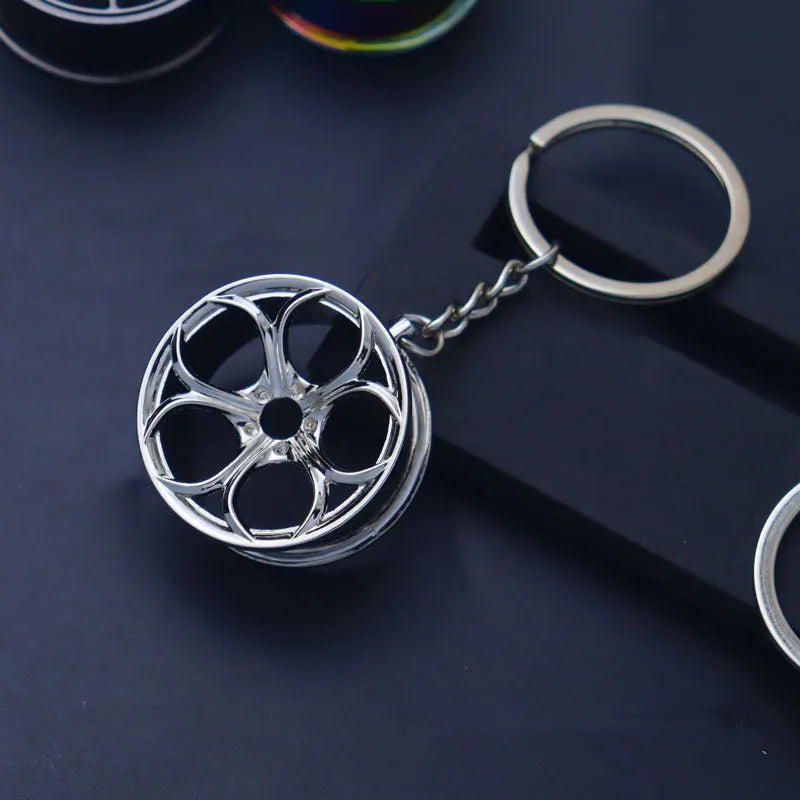 Car Lover Gear Head Keyring
