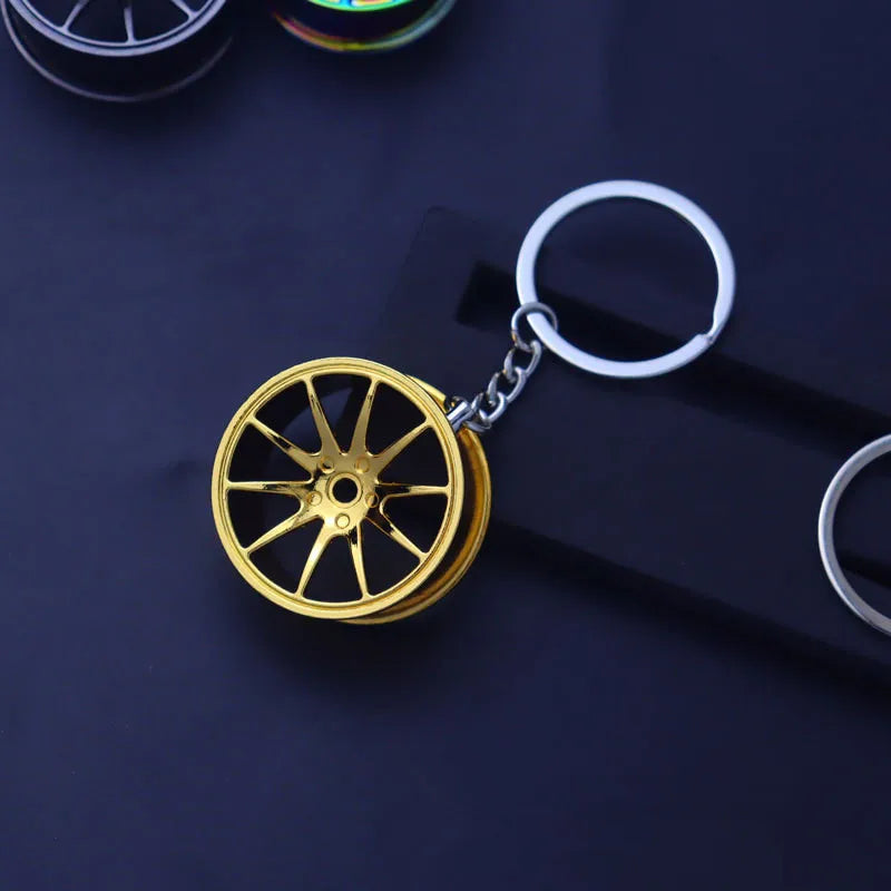 Car Lover Gear Head Keyring