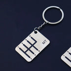 Car Lover Gear Head Keyring