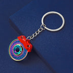 Car Lover Gear Head Keyring