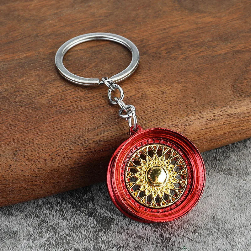 Car Lover Gear Head Keyring