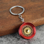 Car Lover Gear Head Keyring