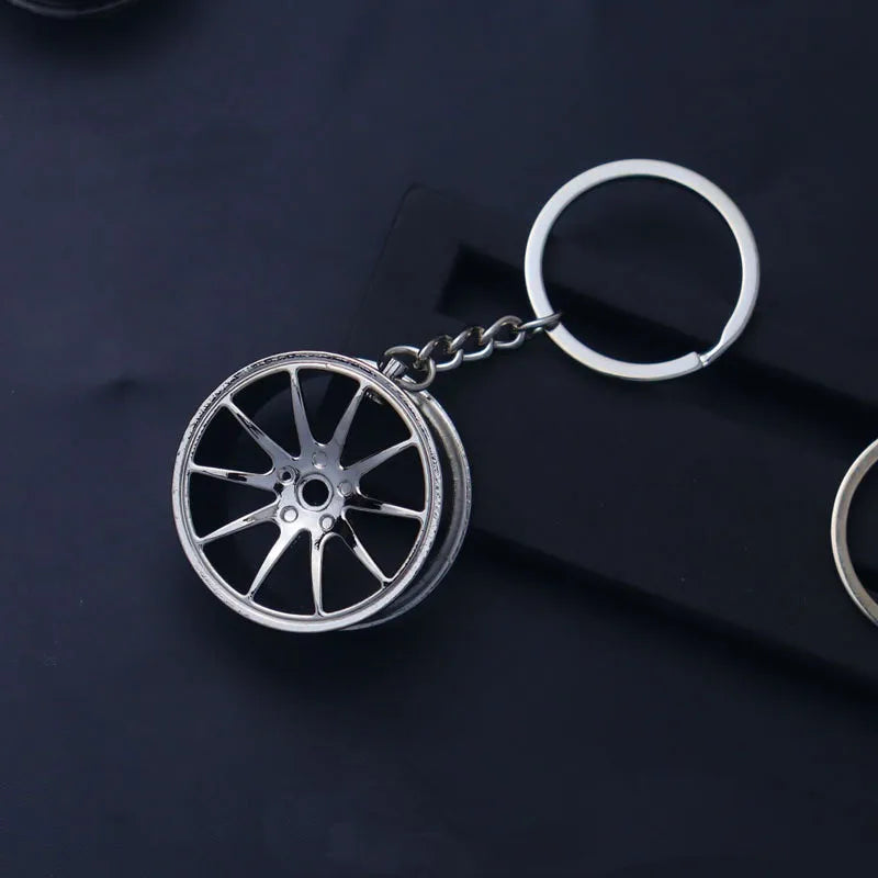 Car Lover Gear Head Keyring