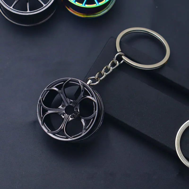 Car Lover Gear Head Keyring